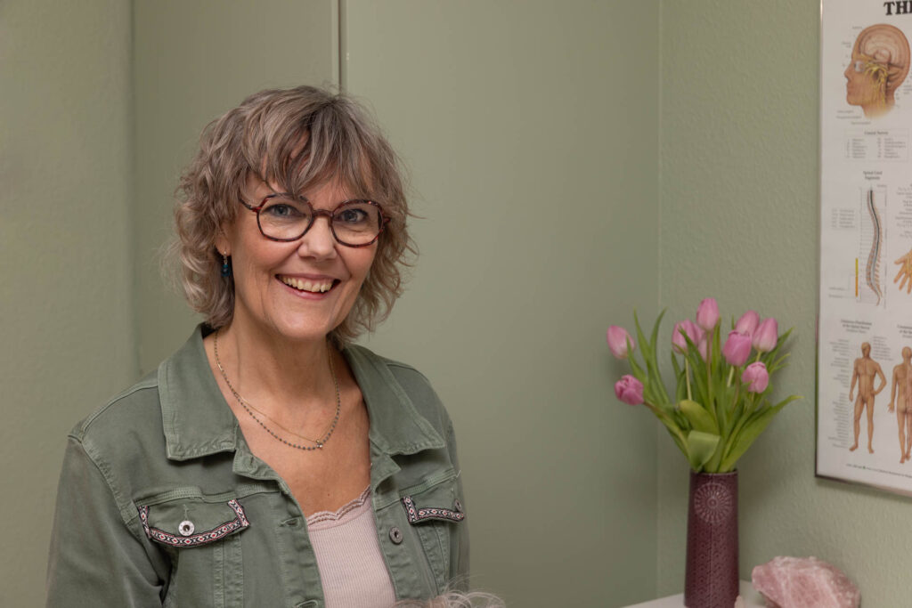 Anne Christensen i klinikken
